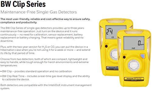 NEW! BWC2-H GasAlert Extreme Gas Monitor Detector H2S Hydrogen Sulfide 24 Months