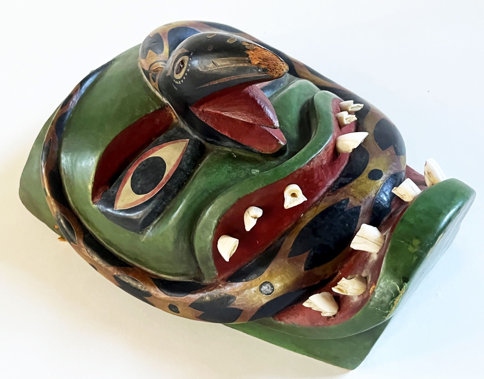 VICTORIANO SALGADO URUAPAN MICHOACAN XL 11" FECUNDIDAD FERTILITY WOOD MAQUE MASK