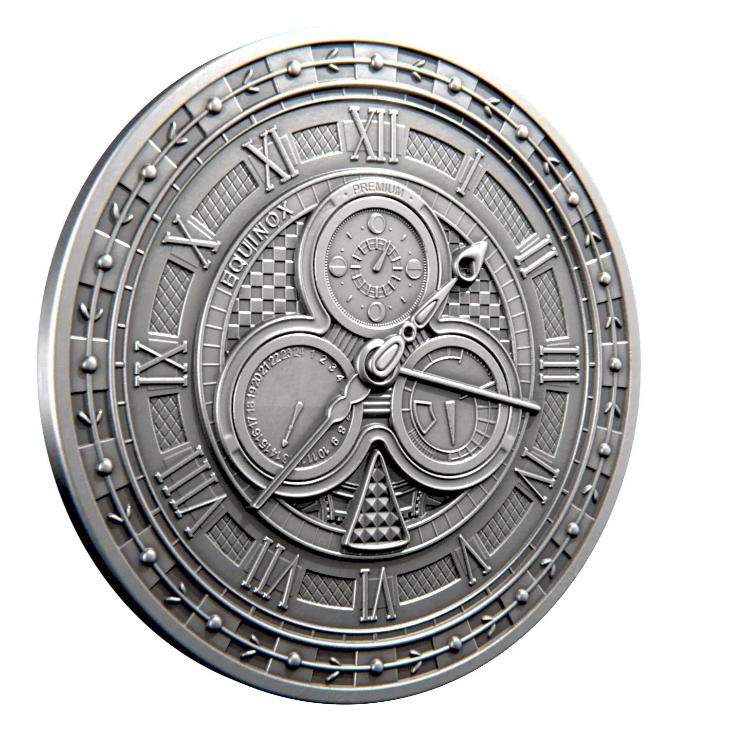 2 Dollars Silver Coin ‘Equinox’ Artistic Cosmic Design, Limited Edition, Art