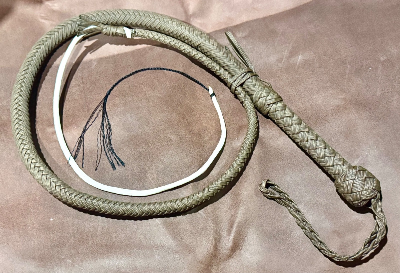 Noreast Whips Mini Polyester Indy Bullwhip Cracking