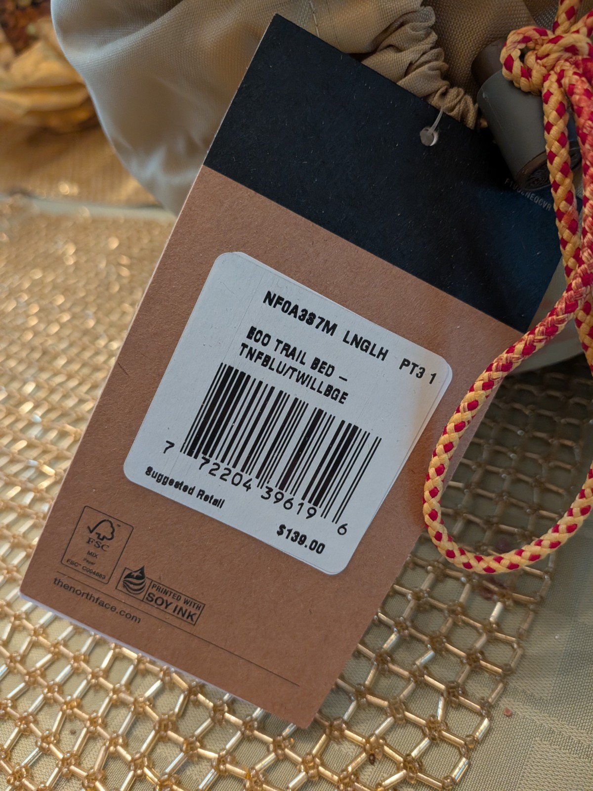 Lot Of 2 The North Face Eco Trail Bed 20F/-7C Sleeping Bag Long / Left Hand -New