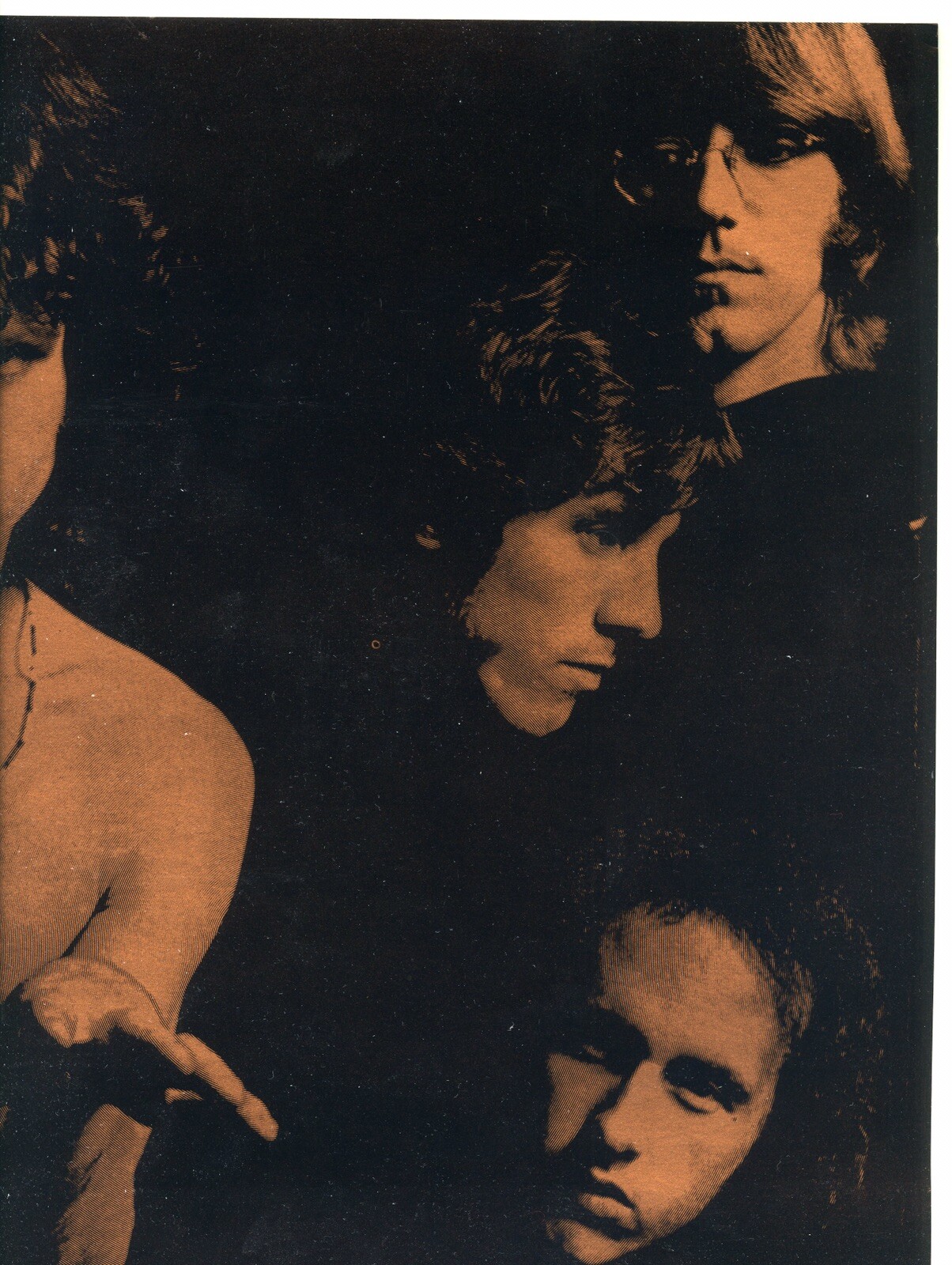 1968 THE DOORS European Tour Poster JIM MORRISON