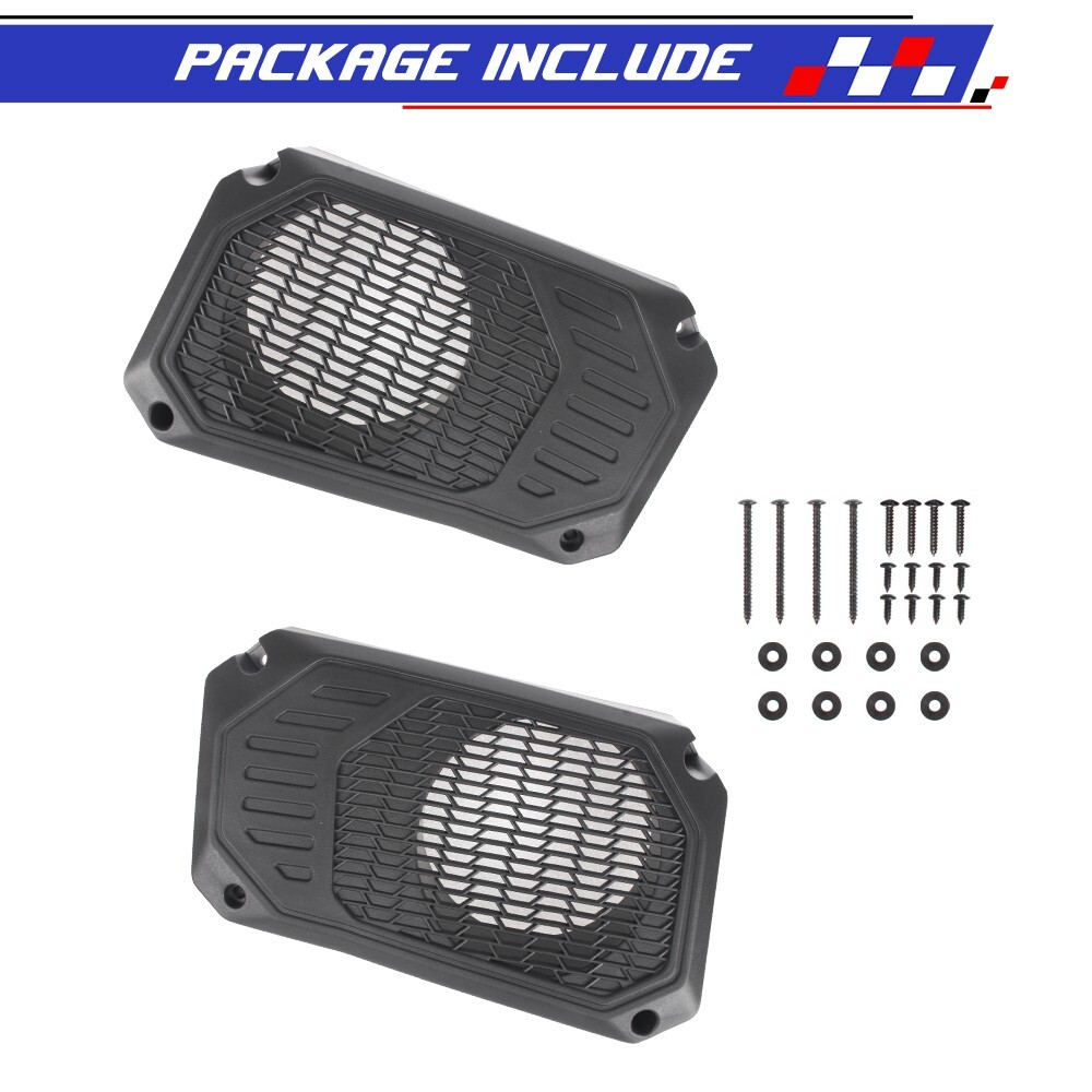 Under Dash Speaker Pods Compatible with Polaris Ranger XP 1000/Crew 2018-2024