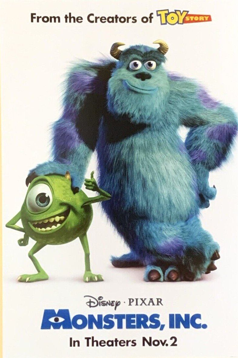 Finding Nemo Movie Poster 2003 Walt Disney PIXAR Pictures #0062