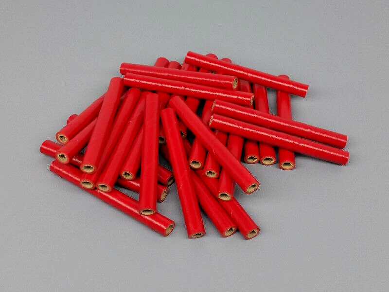 Fireworks 50pc Bottle Rocket Tubes 1/4" x 3" x 1/16" Cardboard Pyro