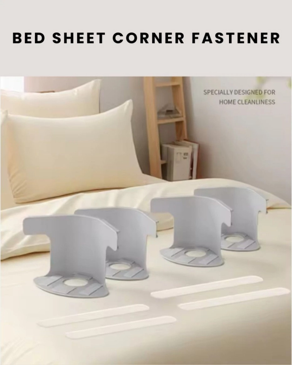 Heavy Duty Bed Sheet Clips | Corner Grippers for Mattress & Sheet Holders*