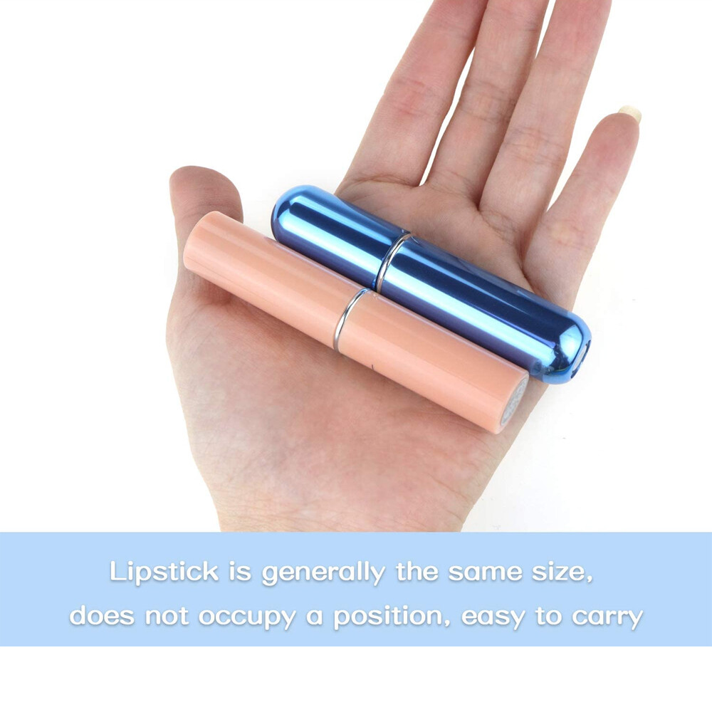 5 PCS Mini Travel Perfume Atomizer Bottle Portable Spray Pump Case Refillable