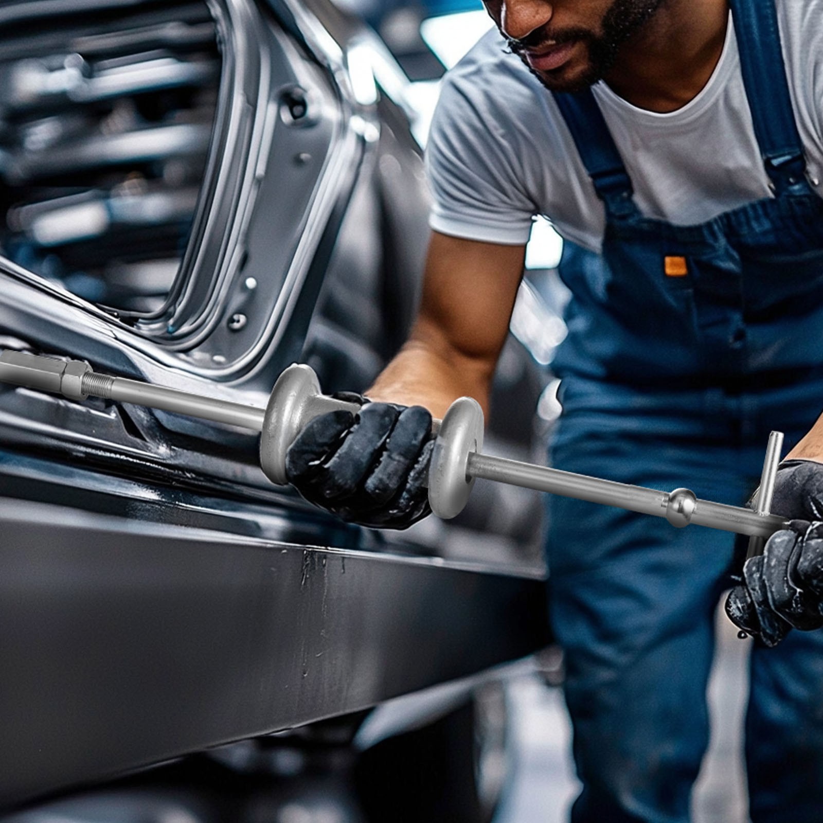 VEVOR 9-Way Slide Hammer Puller Set Front Rear Wheel Hub Bearing Remover 15PCS