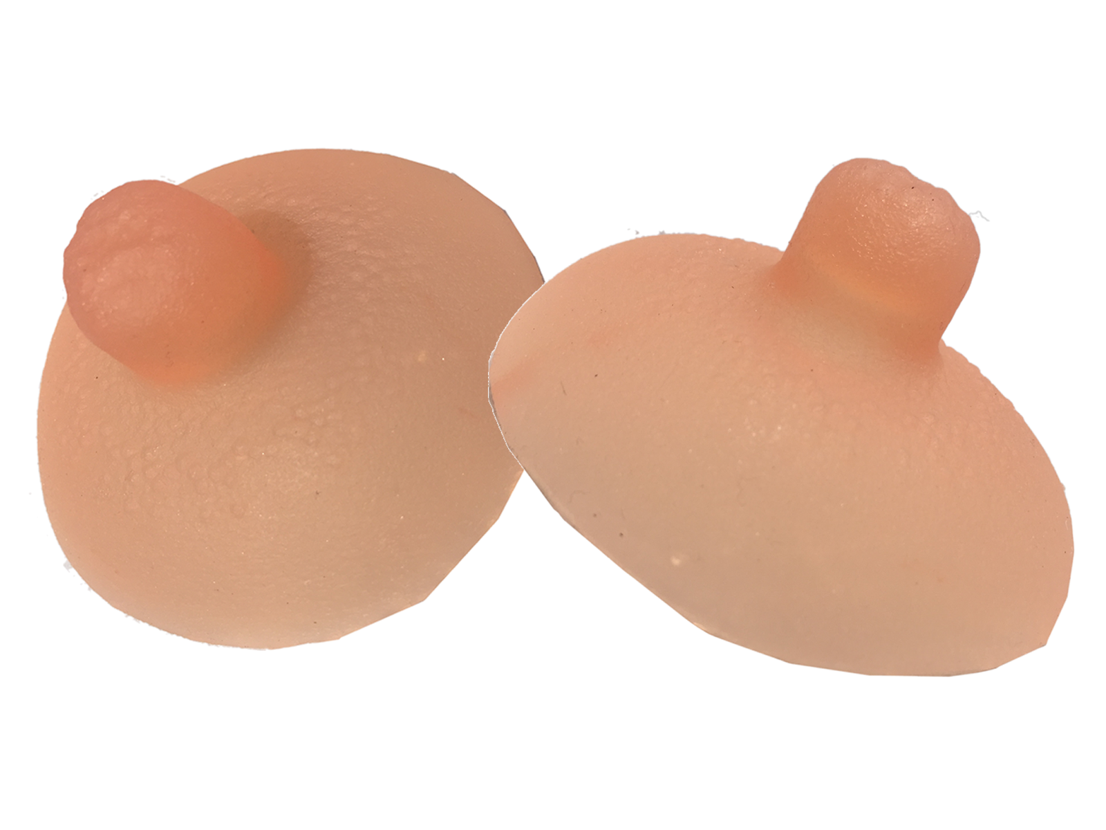 BIMEI Silicone Adhesive Nipples Attachable , Reusable for Crossdress, Drag Queen