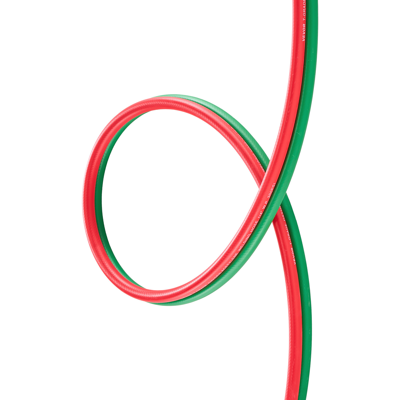 Oxygen Acetylene Hose 1/4-Inch x 50FT T Grade Hose 300PSI Max Working Pressure