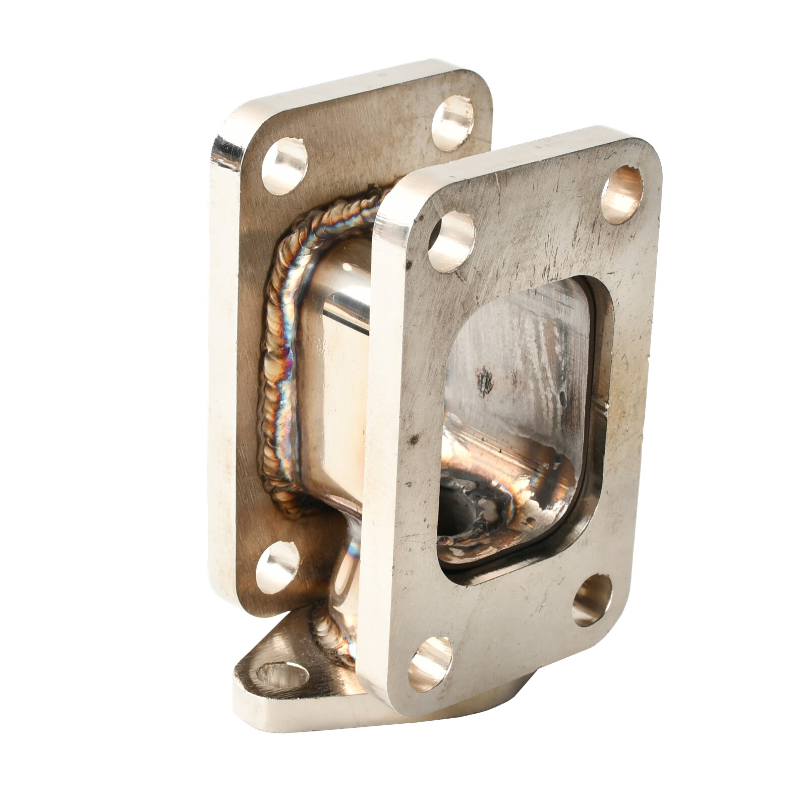 T3 to T3 Turbo Manifold Flange Adapter Conversion w/38mm Wastegate Flange