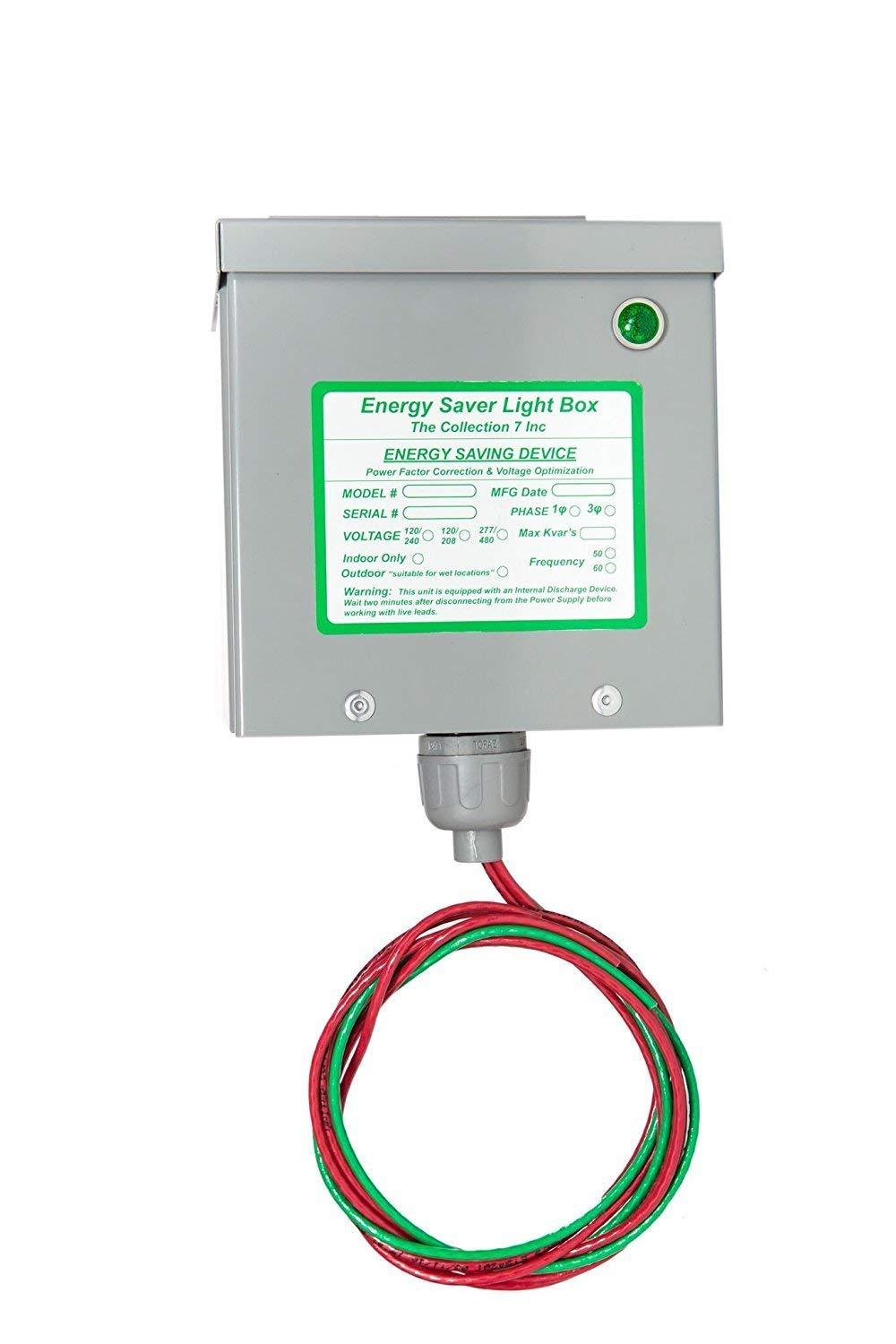 KVAR 1300 400 Amp Electric Energy Saver Home Surge Protector Box UL Components