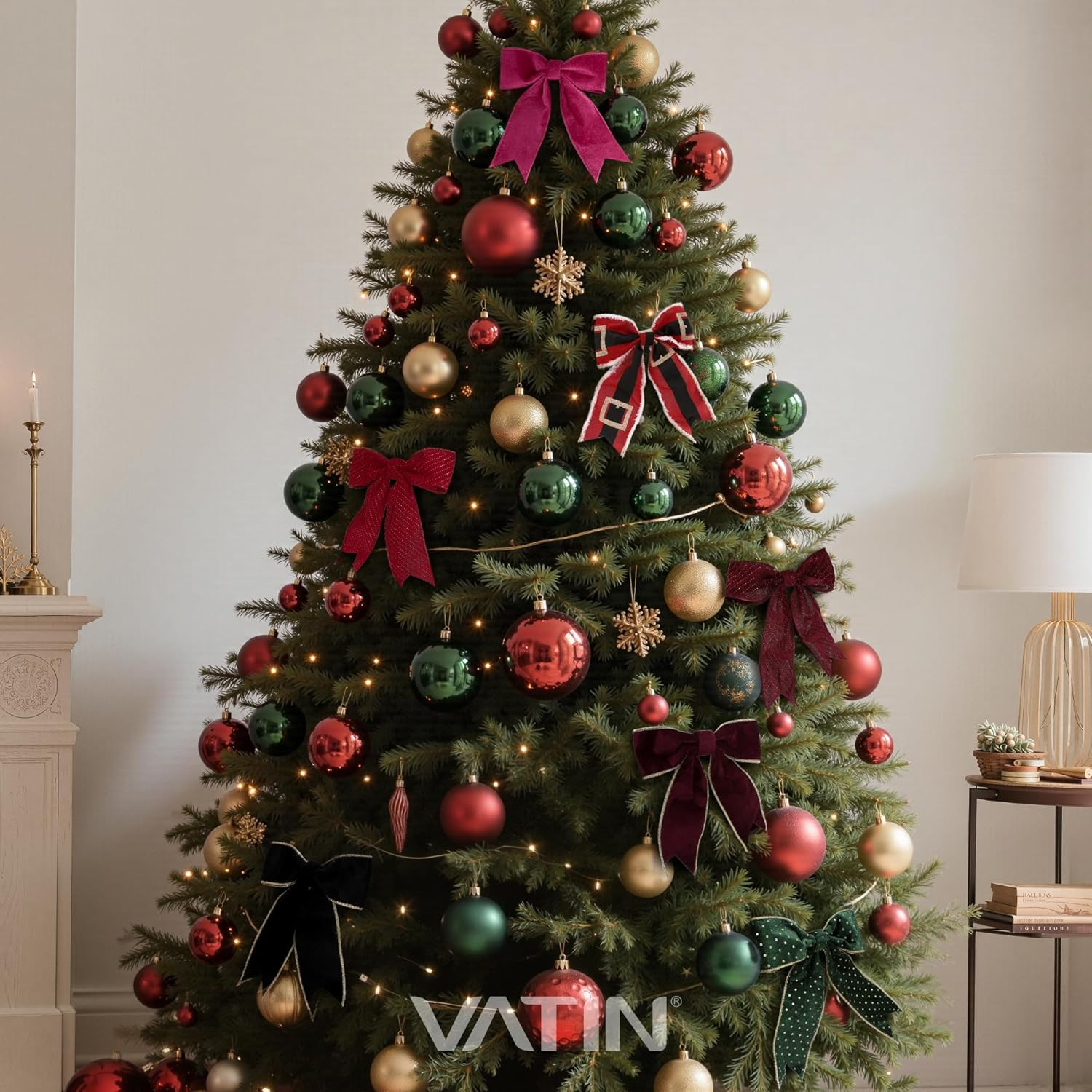 Hot Pink Velvet Ribbon, 2-1/2-Inch X 10 Yards, Ribbons for Crafts, Gift Wrapping