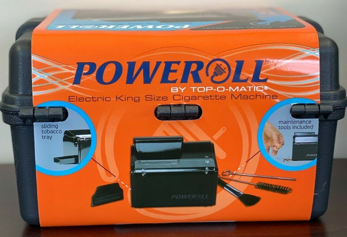 PoweRoll by TOP-O-Matic King Size Electric Cigarette Machine