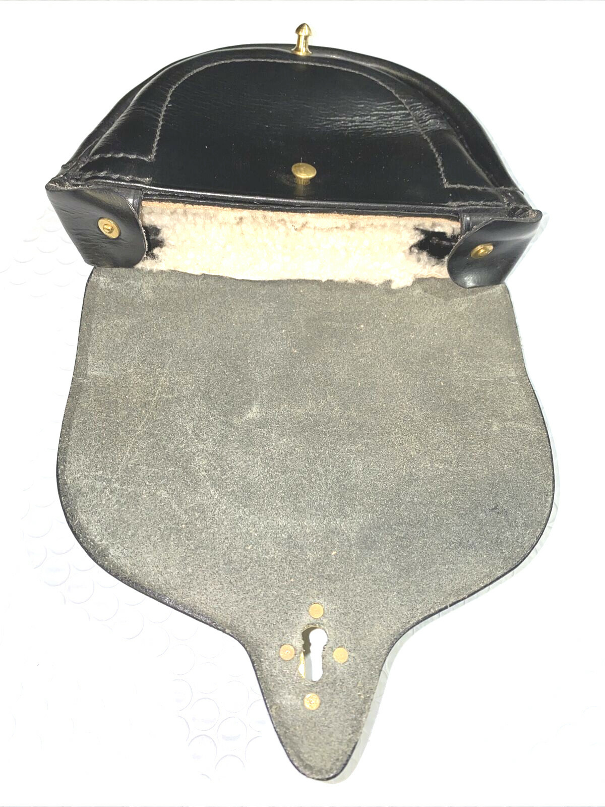 1874 Pattern Dyer Leather Ammo Pouch for Trapdoor Springfield .45-70