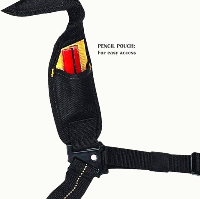 DEWALT DG5617 20 pocket Pro Framer's Combo Apron and Yoke-Style Suspender rig