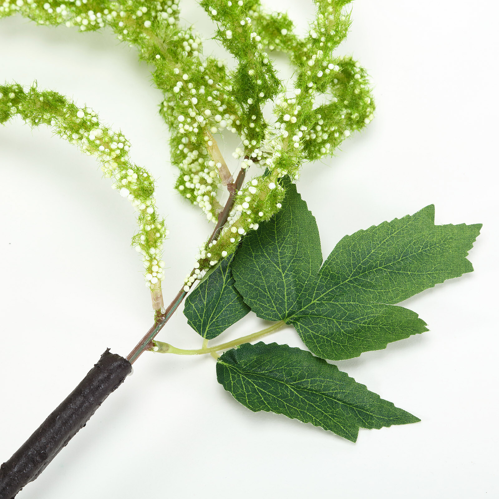 2 pcs 36" tall Green Artificial Plant Amaranthus Branches Strands with Leaves