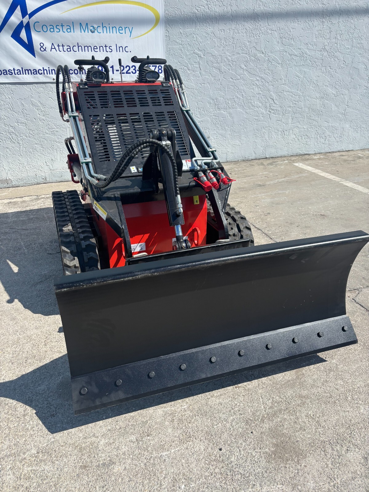 NEW 48" CMA MINI DOZER BLADE Grading Plow Attachment Toro Dingo Mini Skid Steer