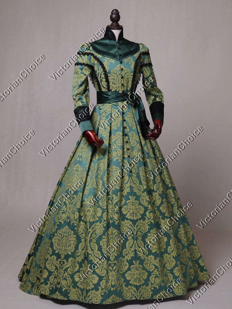 Renaissance Faire Lady Medieval Game of Thrones Regal Queen Dress Ball Gown C021