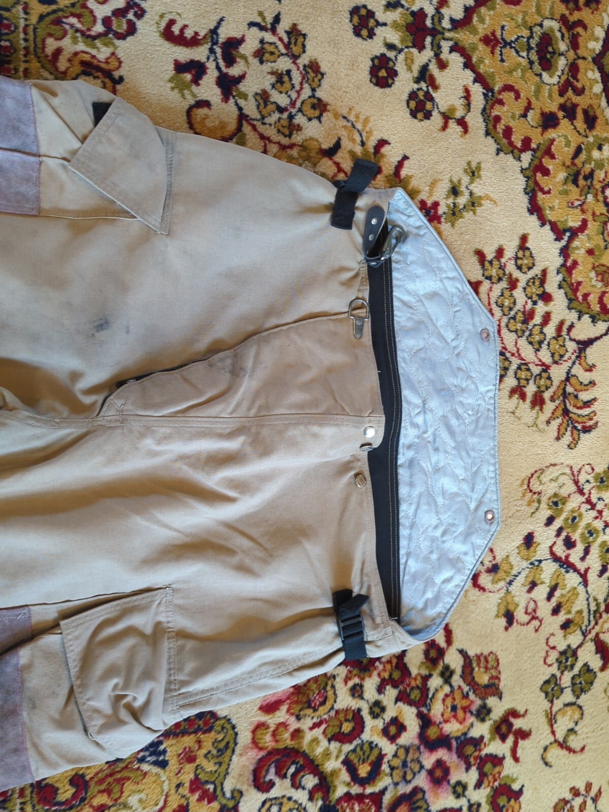 Retired Firefighter Gear Turnout Pants FIRE USED 50" X 30" See Pics