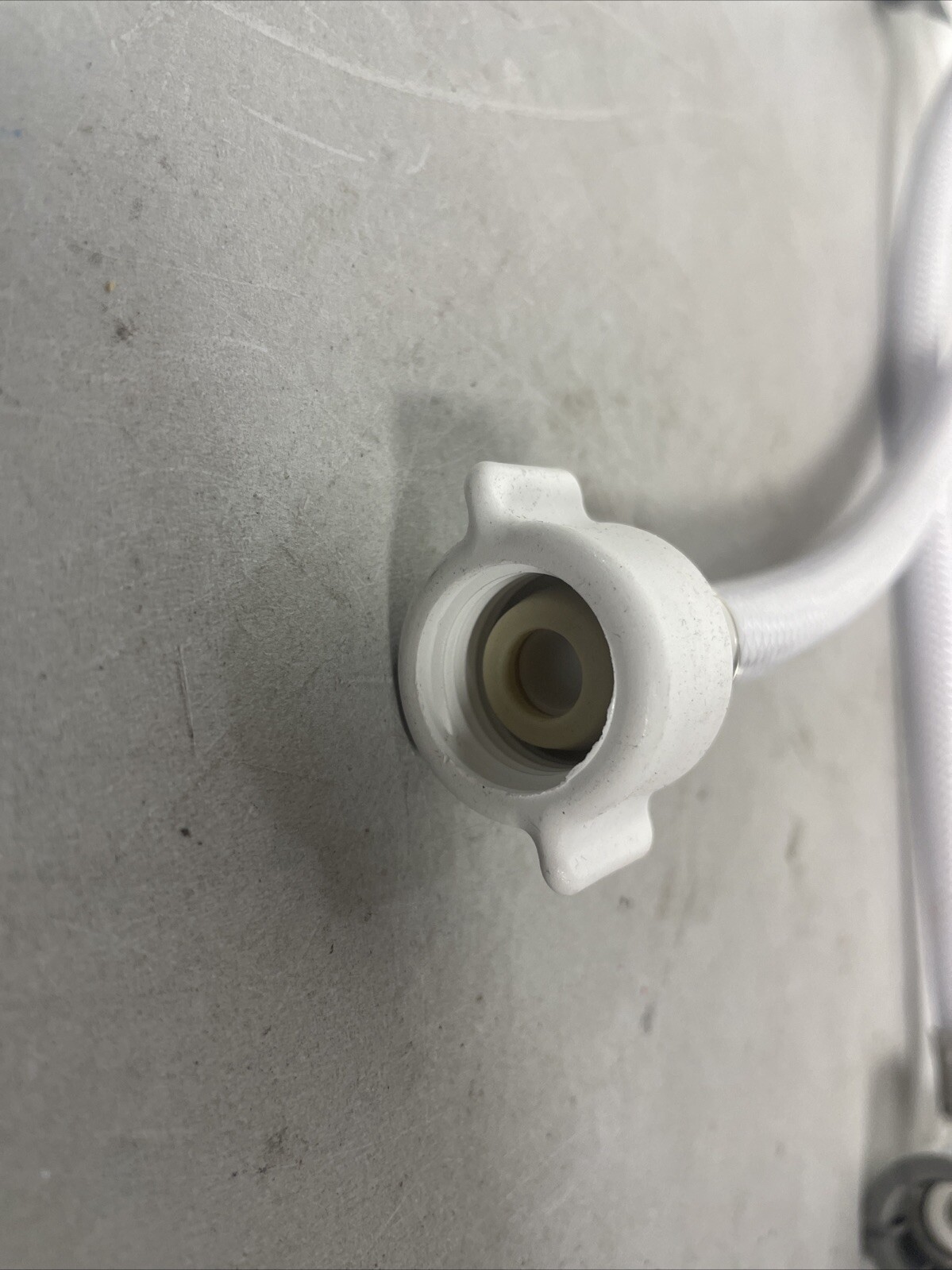 Push On 3/4" Valve PVC Sink Water Supply 16" Hose Line Set 2 Pack Free Shipping