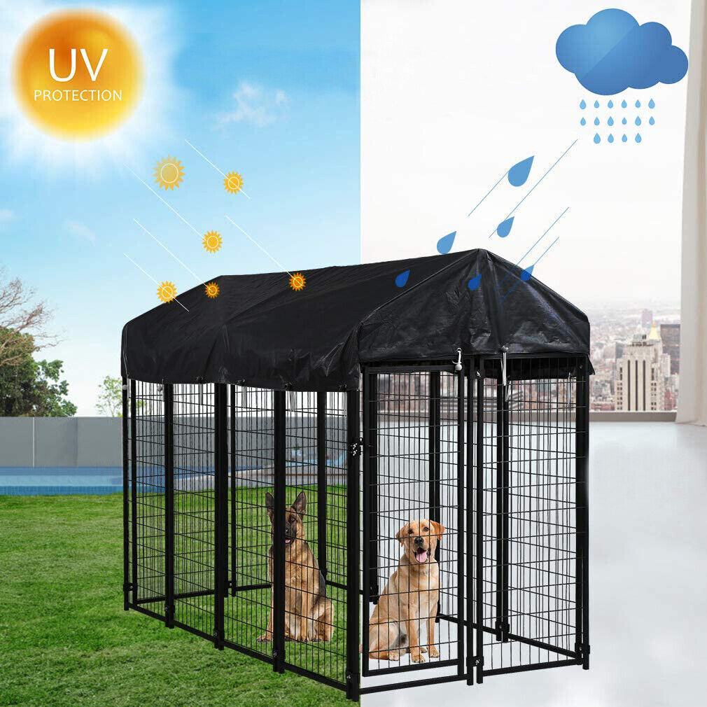 Oversized Large Dog Kennel Outdoor Anti-UV Dog Playpen House Fence Pet Crate