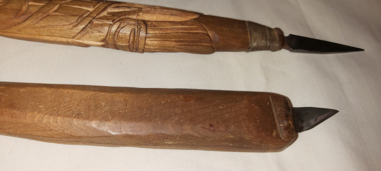 Northwest Coast, old carving tools (rare). 19th / early 20th c.