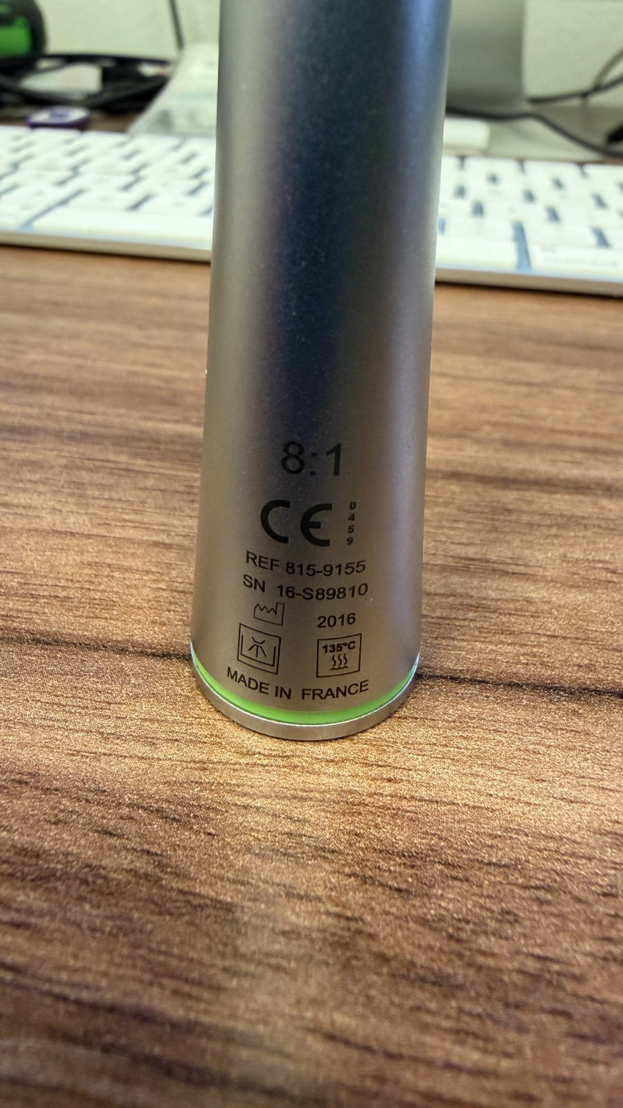 SybronEndo Elements Contra Angle Push-Button 8:1 Endodontic Handpiece - Anthogyr