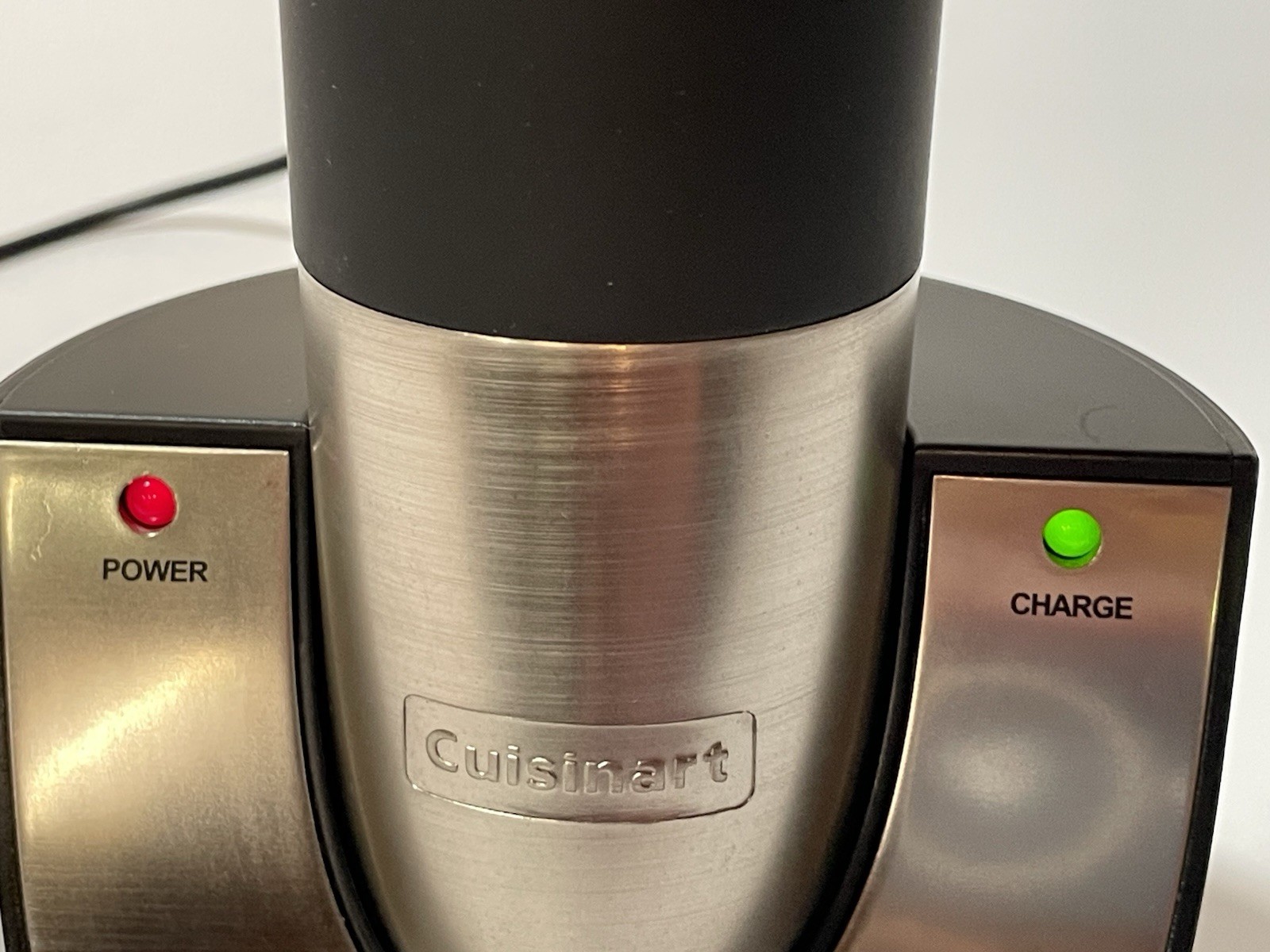 Cuisinart Cordless Wine Opener CWO-48 Black & Silver