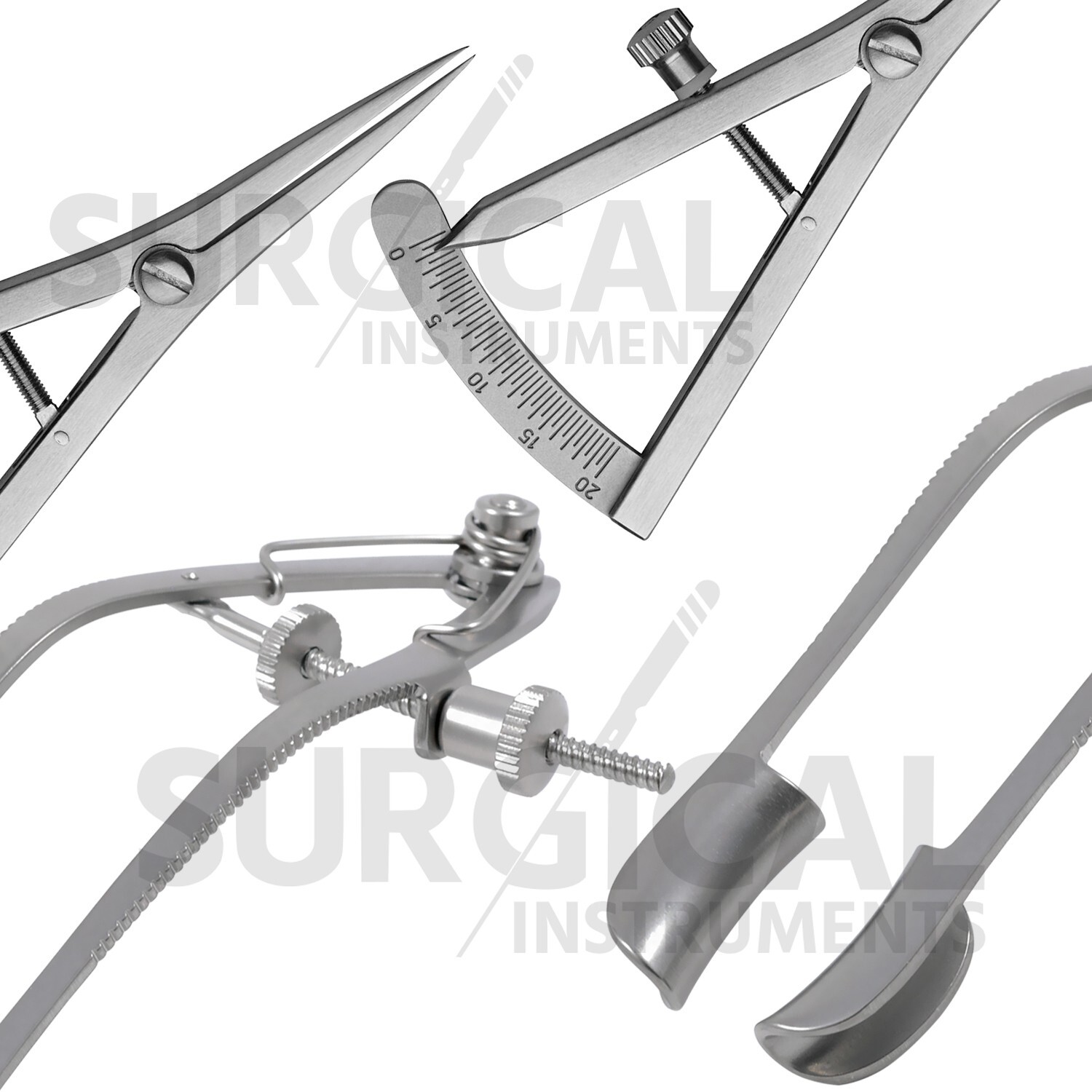 Set of 45 Pcs Basic Eye Instruments Kit Ophthalmic Lab Surgical German Grade