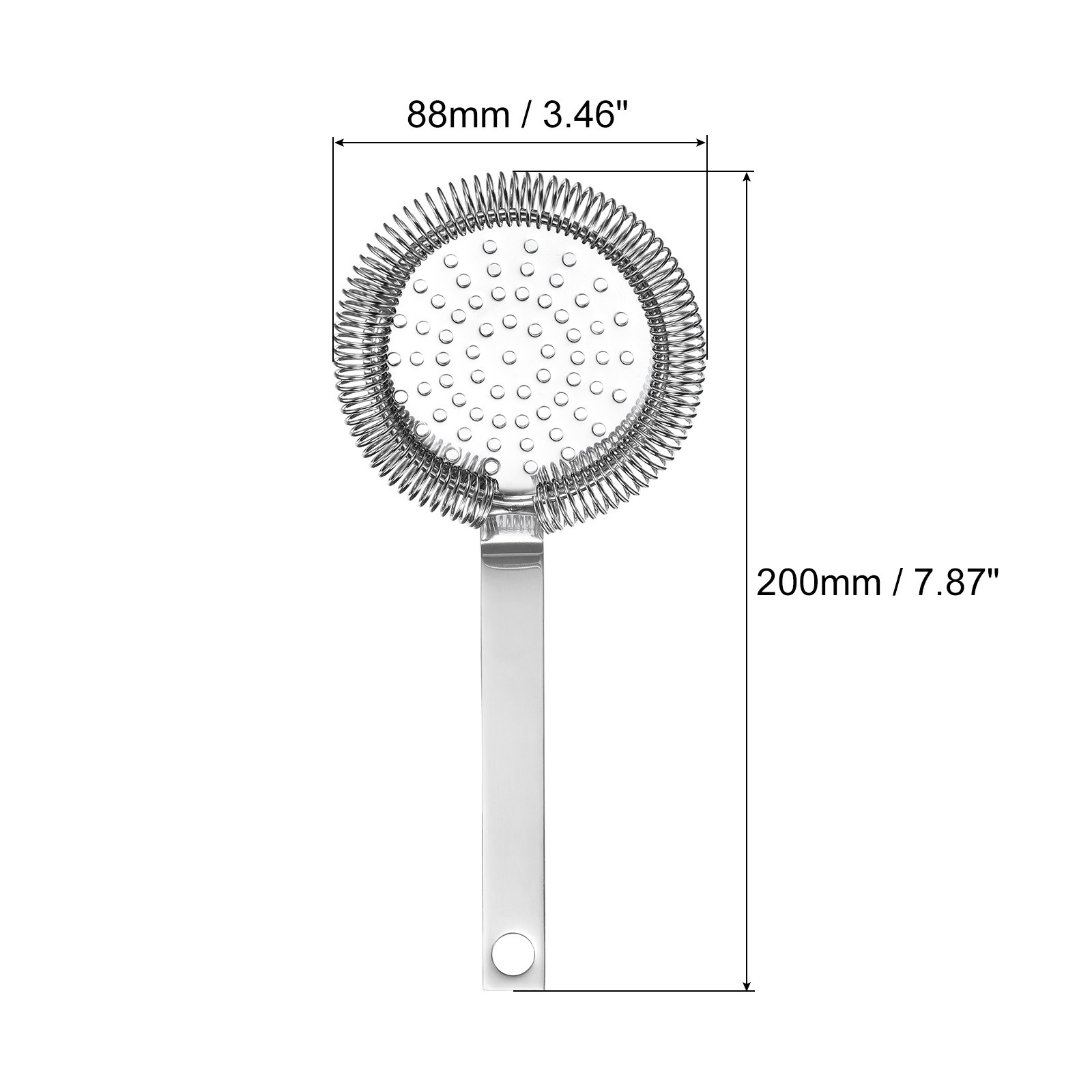 Cocktail S Stainless Steel Bar S for Drinks Silver 200mm