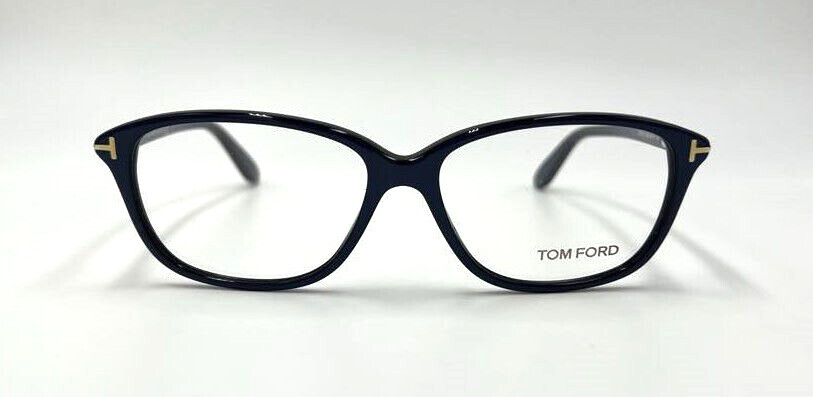 Authentic TOM FORD TF5316 092 Blue Demo Lens Eyeglasses 54 mm (4-22,23,24)