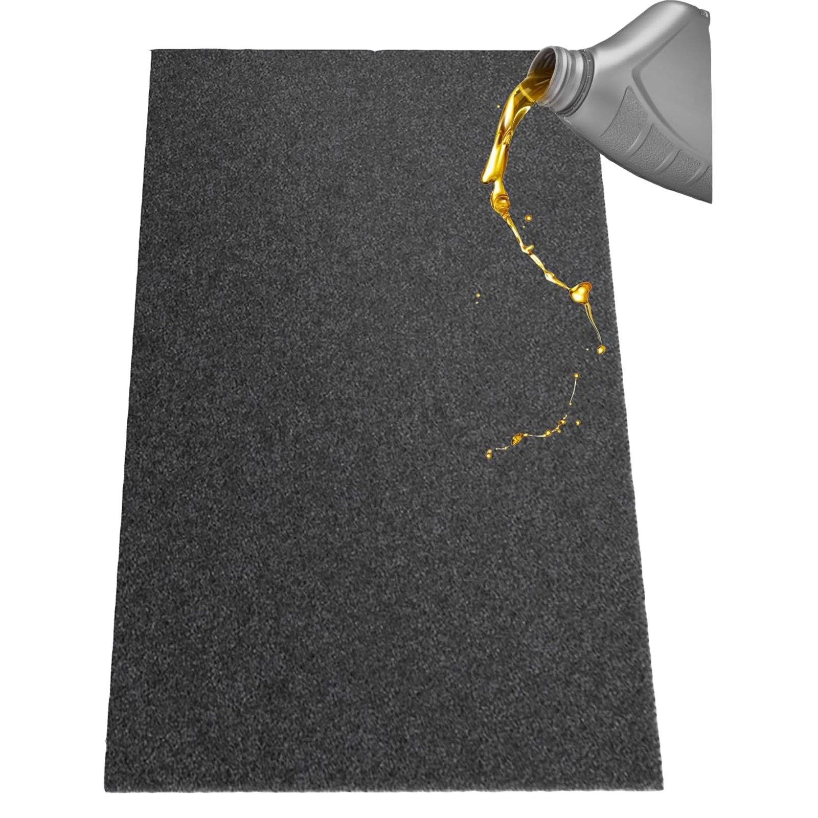 AAIN Oil Spill Mat (36" x 59"), Garage Floor Mat, Absorbent Oil Pad, Premium
