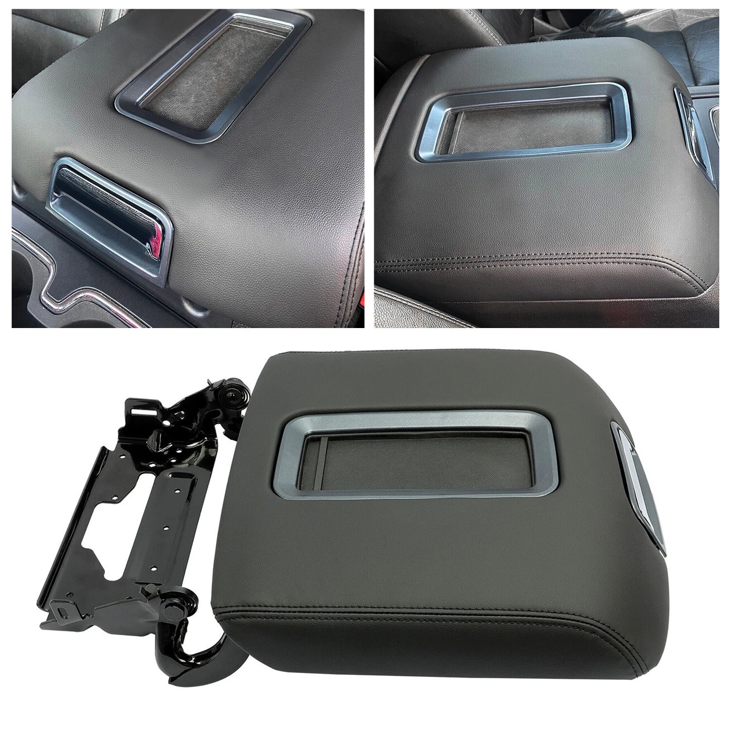 For 14-19 Chevy Silverado GMC Sierra  2500 HD/3500 HD Center Console Armrest Lid