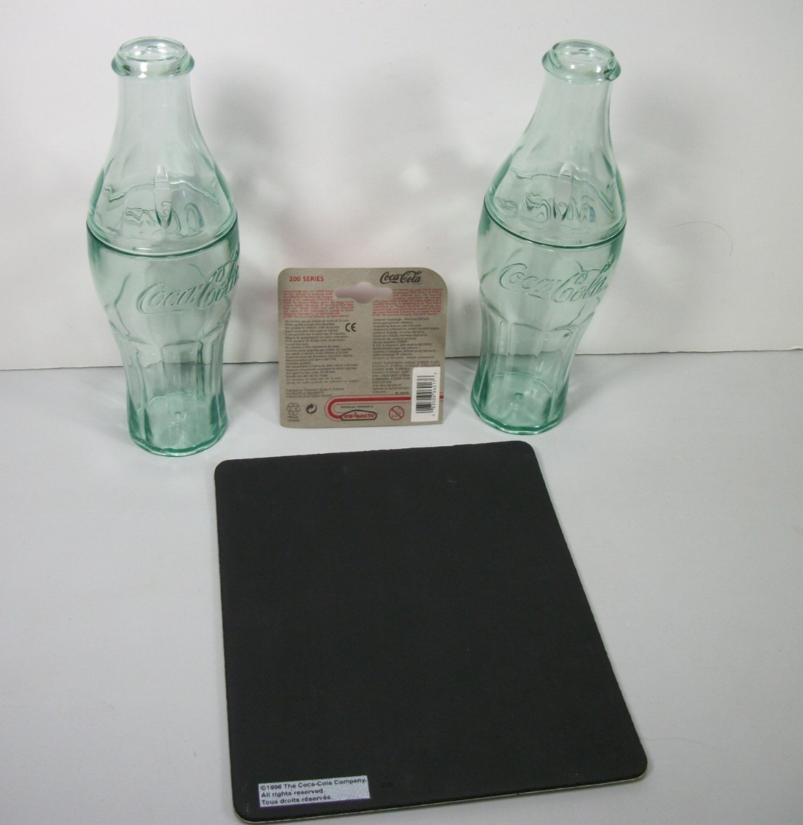 Coca-Cola Coke 1996 3D Mouse Pad NICE With coin Banks