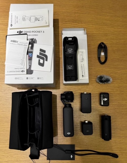 DJI Osmo Pocket 3 Vlogging Bundle 1'' Sensor 4K 120fps Video Recording English