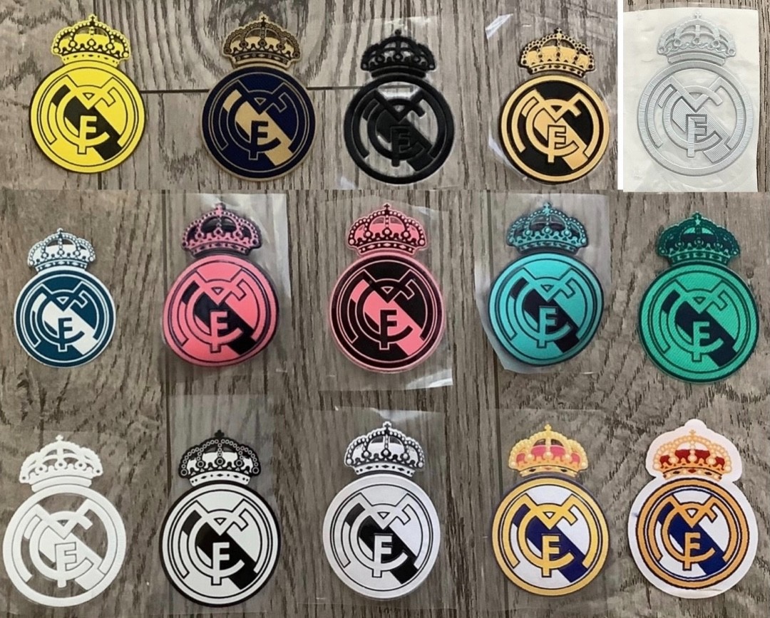 REAL MADRID Team Logo  Soccer Badge Iron On Patch