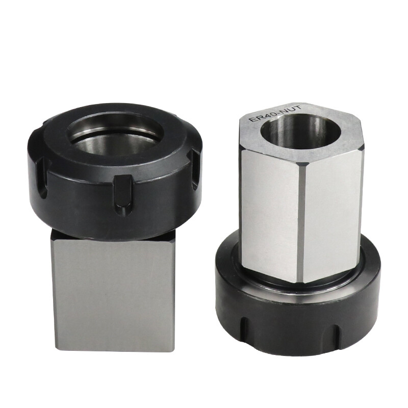 Square Hex Collet Block ER-25 ER-32 ER-40 Chuck Holder for CNC Lathe Engraving