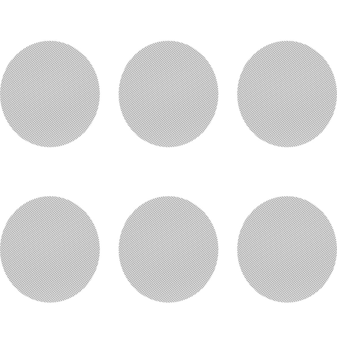 Volcano Stainless Steel 30mm Regular Mesh Replacement Screens Set of 6