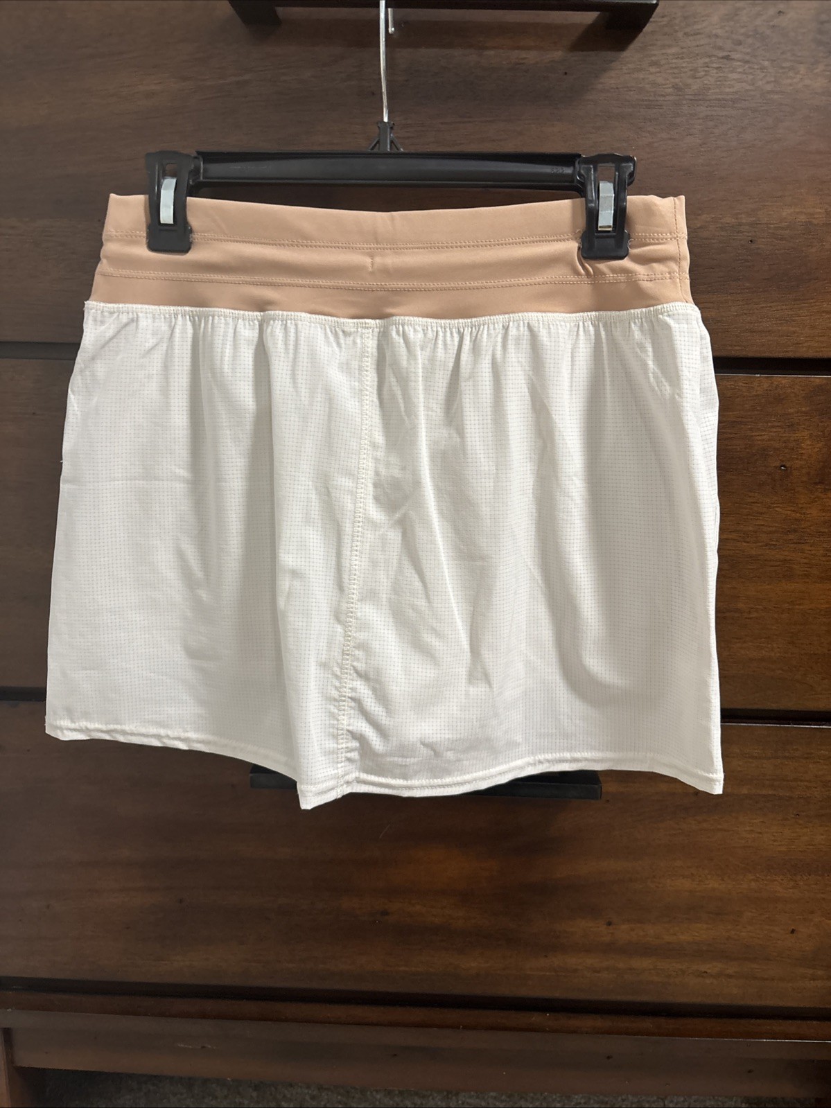 C&c California Beige And Cream Skirt