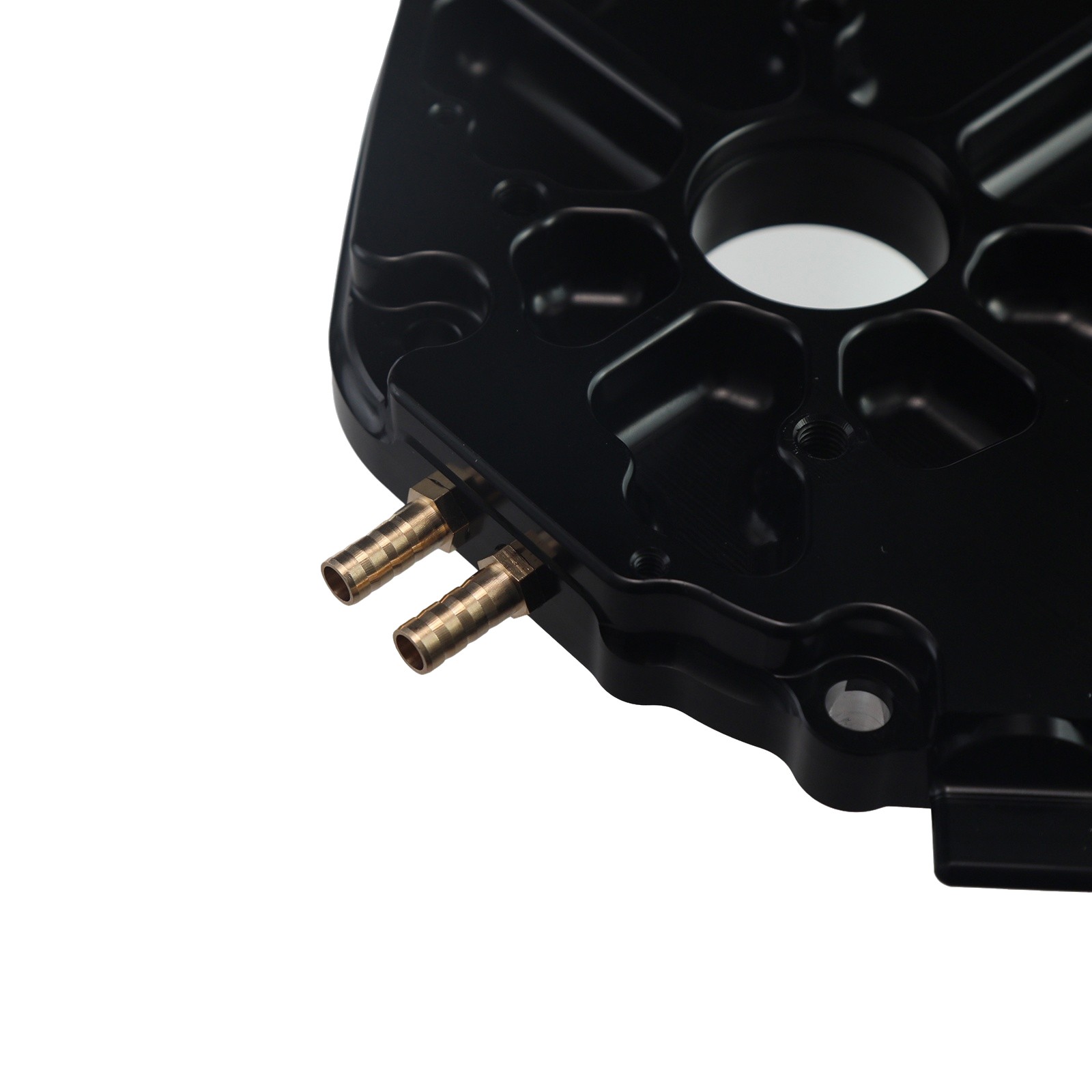 Black Dual Bearing Billet Side Cover - Upgrade For Predator 212cc Non Hemi