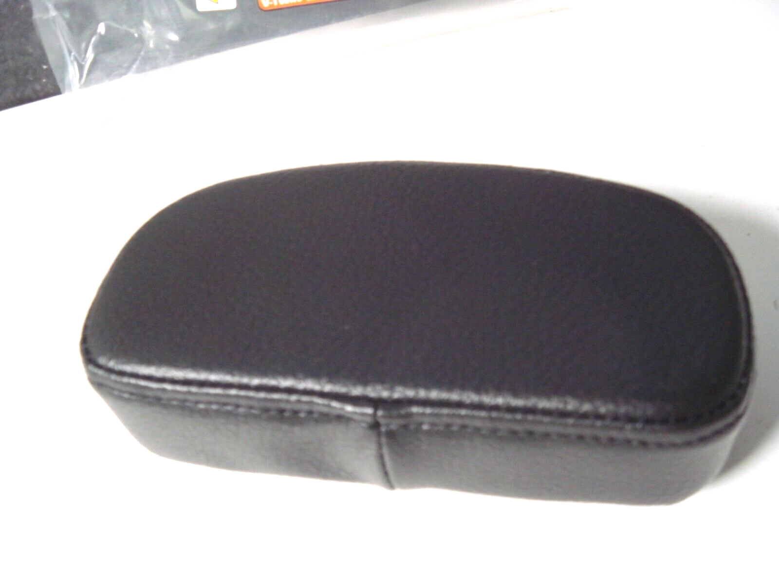 Harley Backrest Pad Black 5" Flatlander Mini Rail Sissy Bar V-Twin 47-0753 Y1