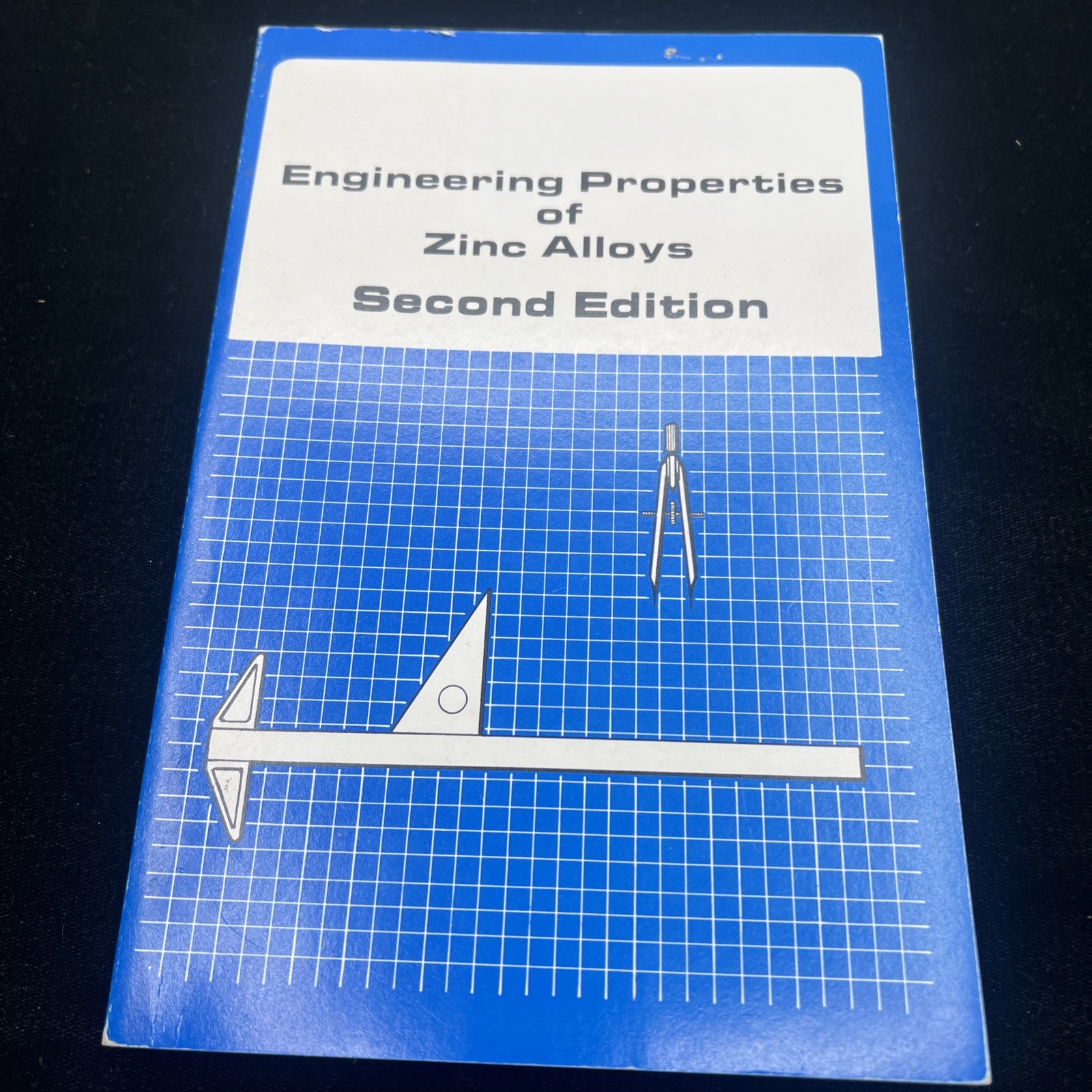 Engineering Properties For Zinc Alloy Paperback Book 2nd Edition 1981 Die Cast
