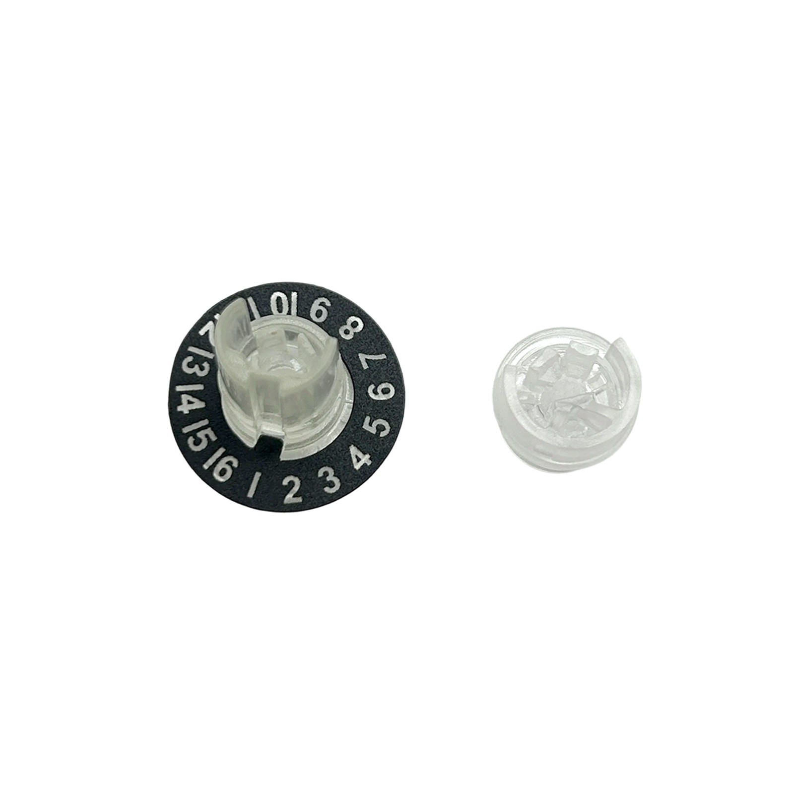 Channel + Volume Knob Caps With Insert Retainer Knob For XTS3000 XTS5000 Radio