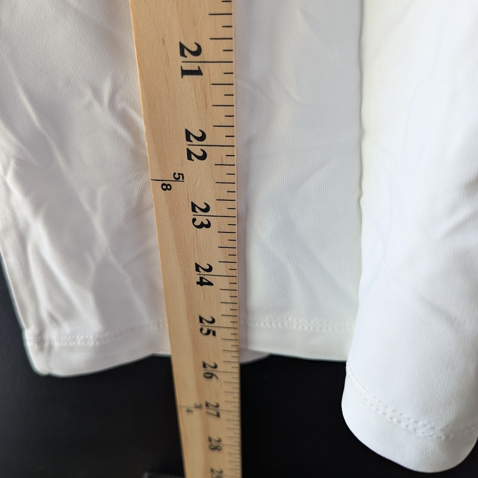 Susan Graver Essentials White Lace Trim V-Neck Camisole Tank Top Womens 2X