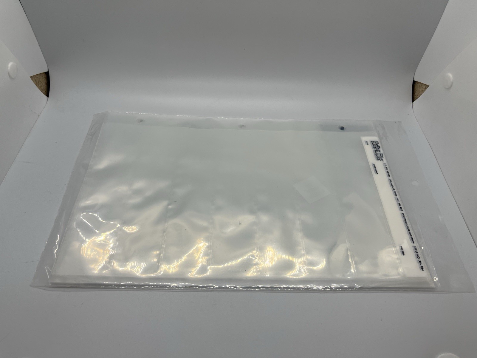 Print File 35-7B4 35mm Archival Negative Preservers 3-hole Type 25 Sheets V3