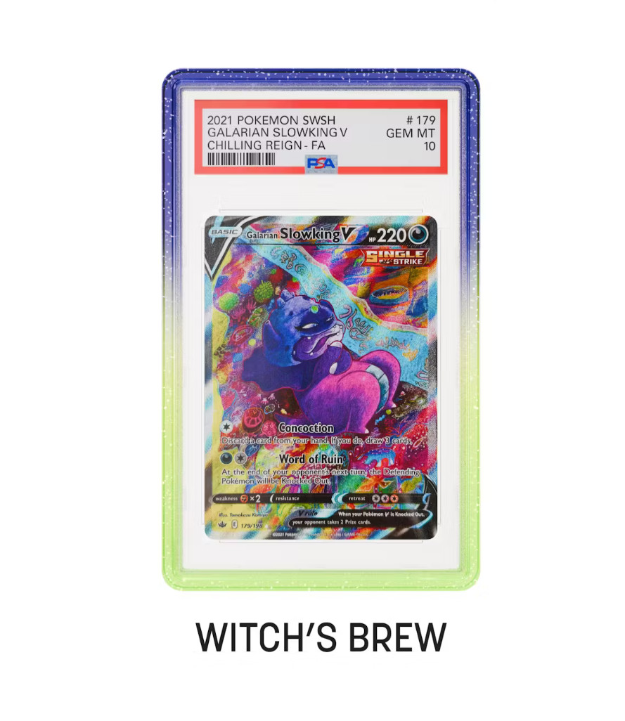 GradedGuard PSA Graded Card Case Trick Or Treat Witch's Brew Limited Edition