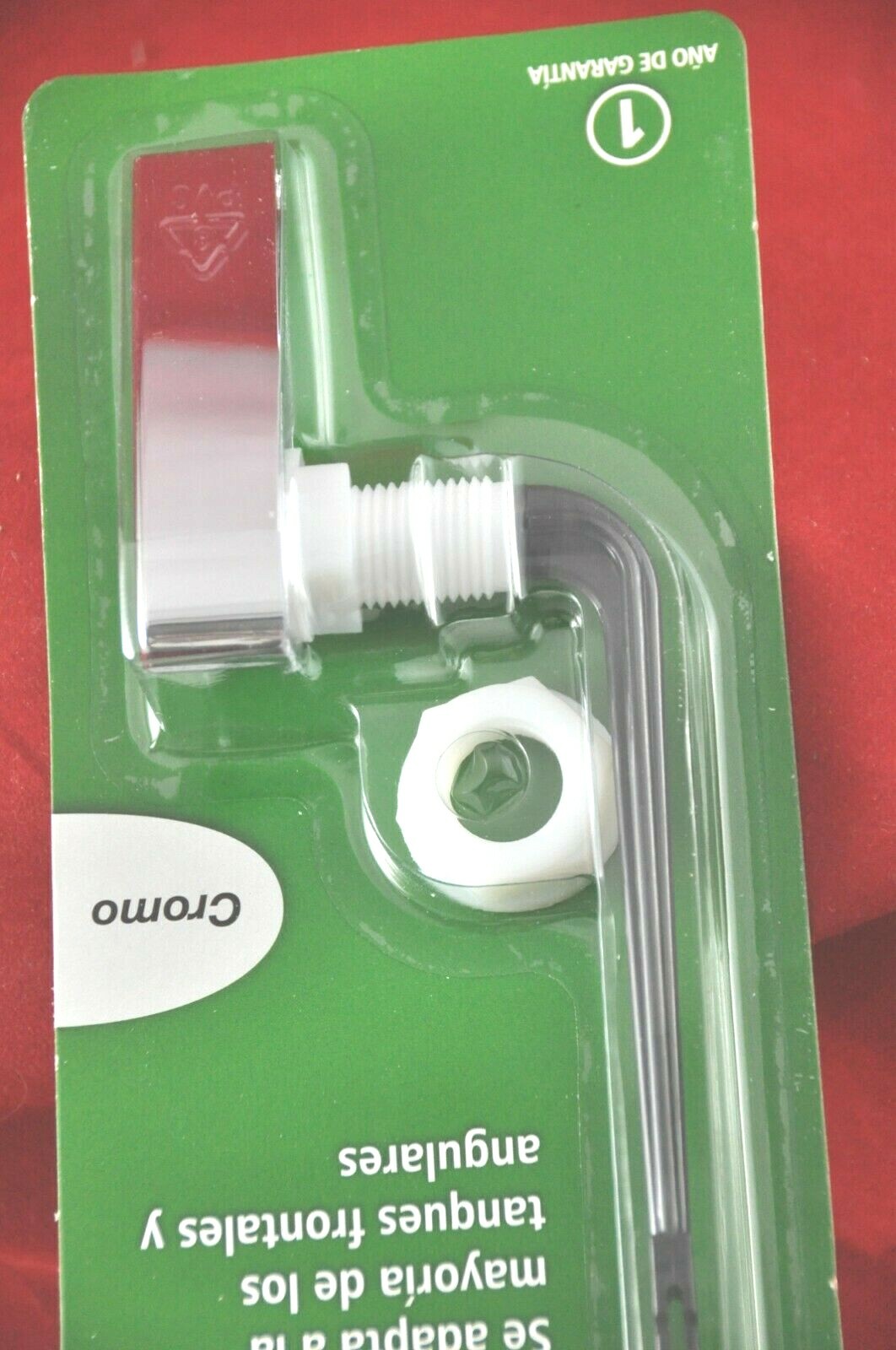 NEW FluidMaster 681 CHROME Universal Sure-Fit Toilet Flush Lever Handle 681135