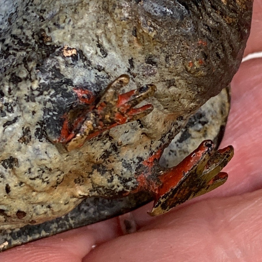 2 Lot Antique Vienna Austrian Cold Painted Bronze Pigeon Bird Figurine Preening