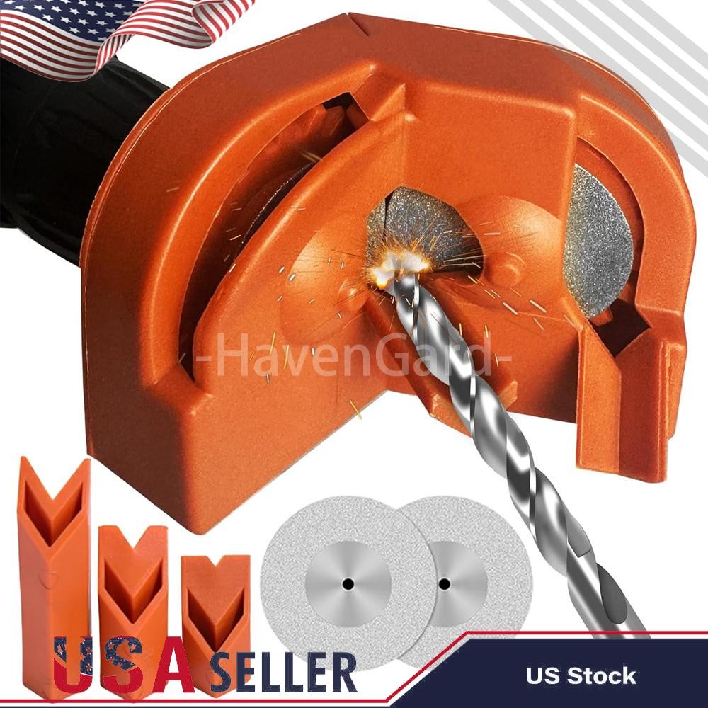 Drill Bit Sharpener Drill Bit Sharpener for All Bits(5/64''- 5/8'') Multipurpose